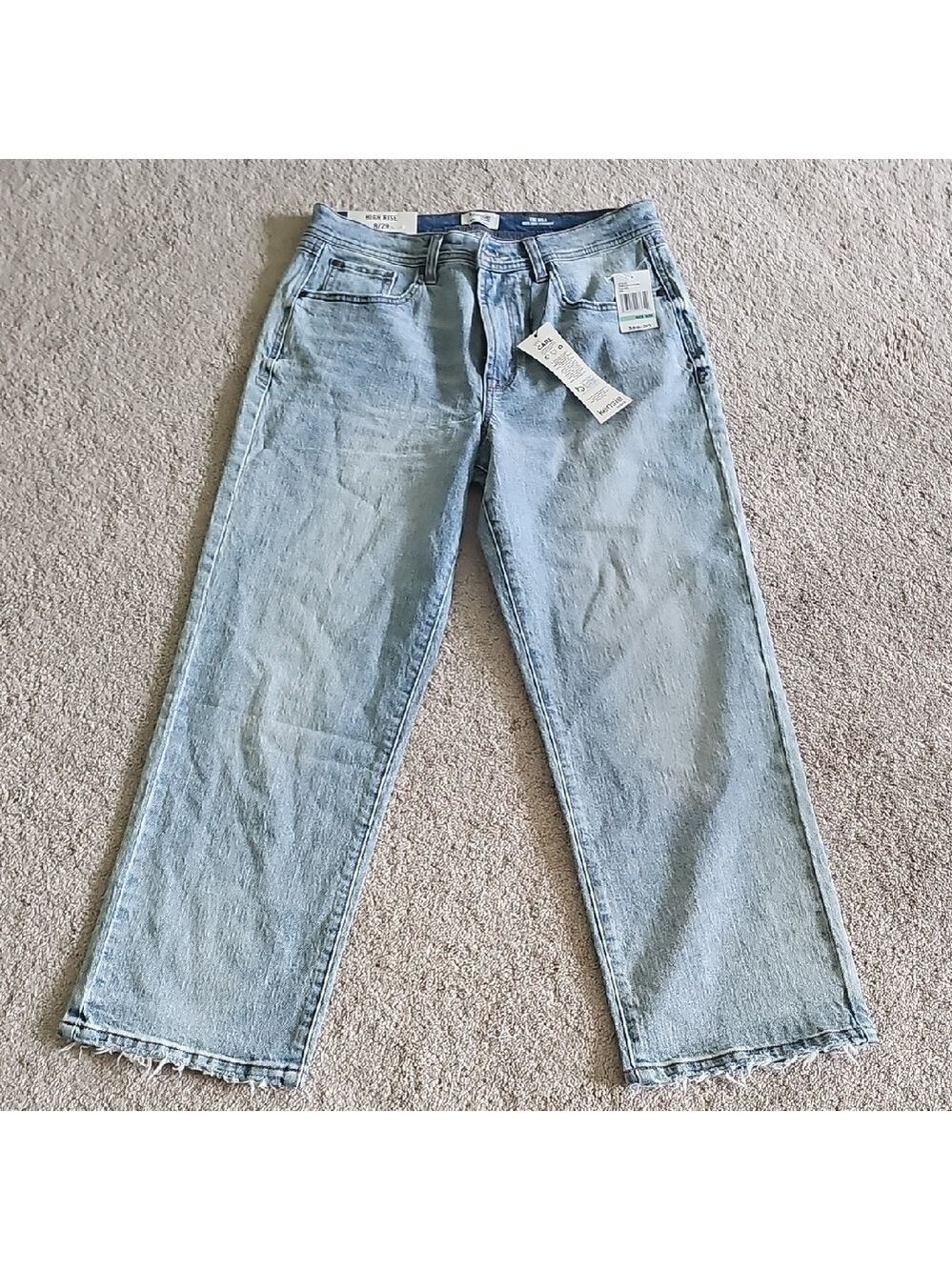 Kensie Light Wash Straight Leg Jeans